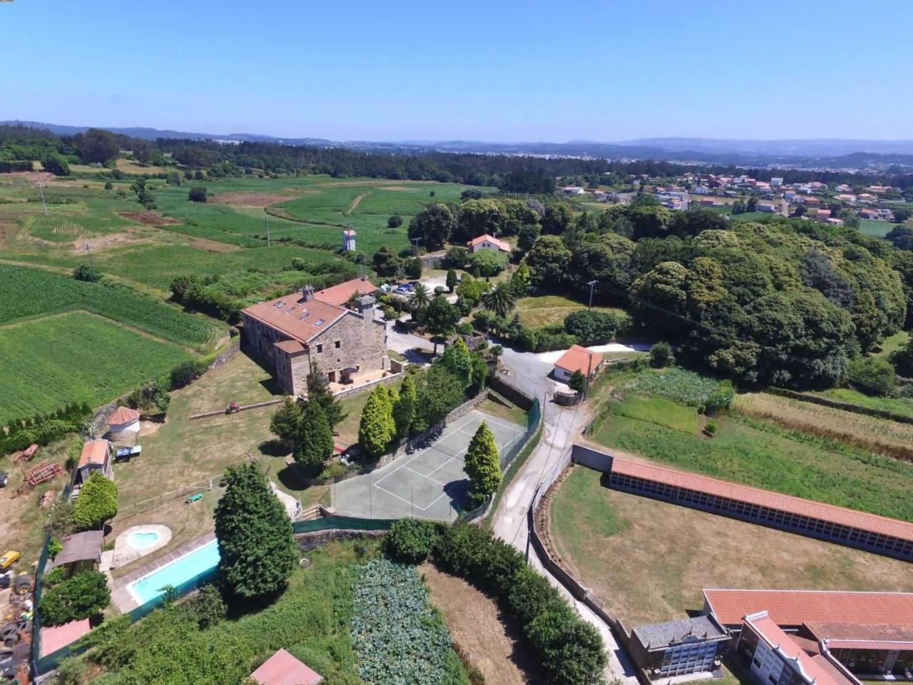 Pazo Do Souto Hotel Carballo Exterior photo
